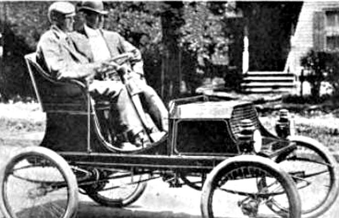 Pierwszy samochód marki Franklin, z 1902 roku... Fot: Archiwum