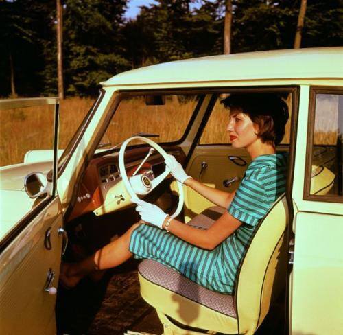 Fot. Audi: Właściwa pozycja za kierownicą jest bardzo ważna (DKW 1959 r.).