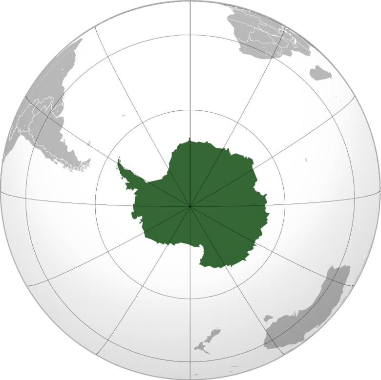 4. Antarktyda. Powierzchnia: 13,2 mln km2