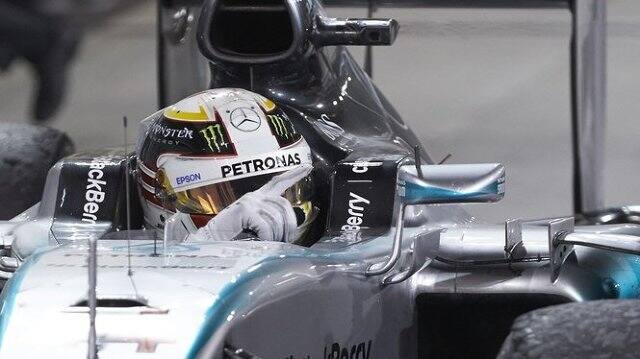 Brytyjczyk Lewis Hamilton z zespołu Mercedes GP wygrał wyścig o Grand Prix Belgii na torze Spa-Francorchamps / Fot. Mercedes-Benz