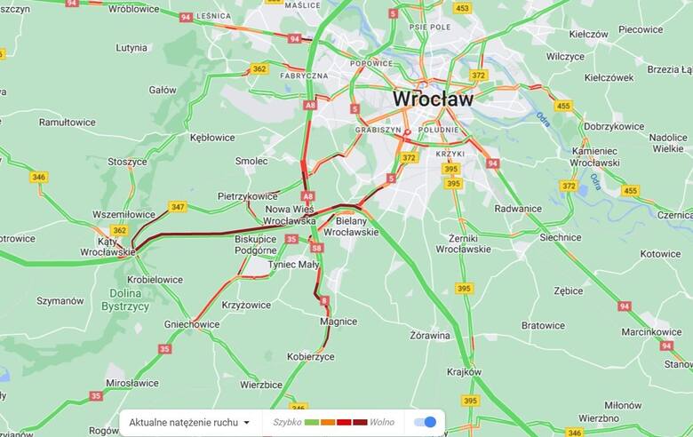 Wypadek na autostradzie A4 pod Wrocławiem. Zderzyły się dwie ciężarówki, ogromne utrudnienia!