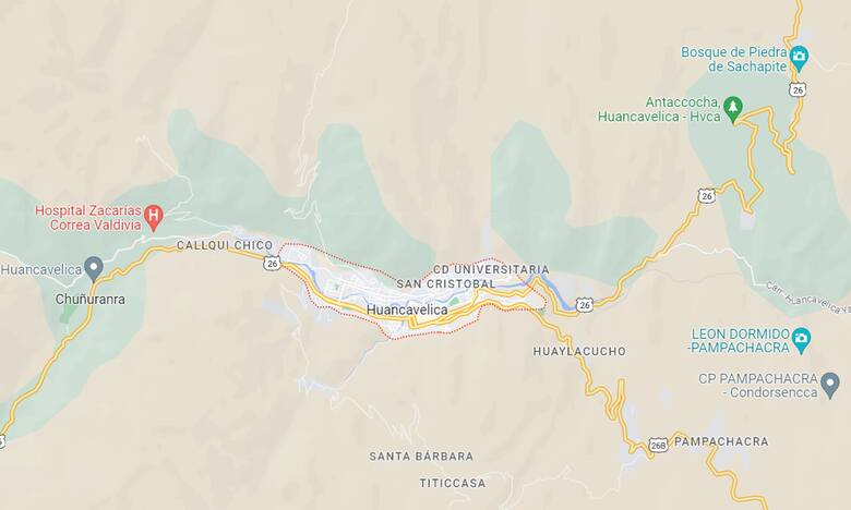 Region Huancavelica. To tu doszło do tego wypadku