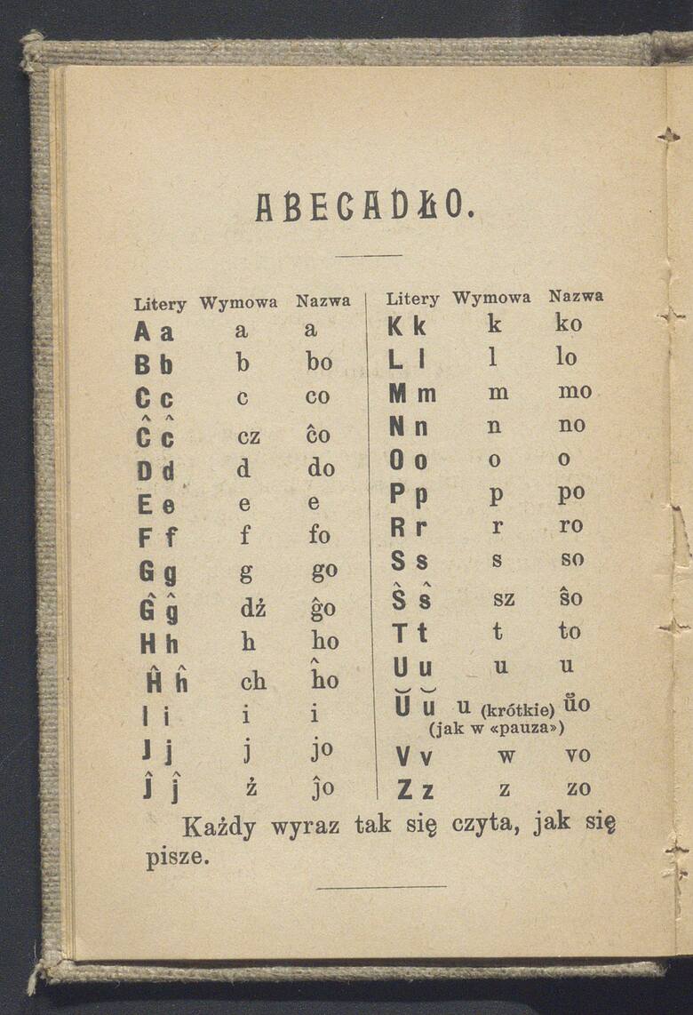  alfabet esperanto
