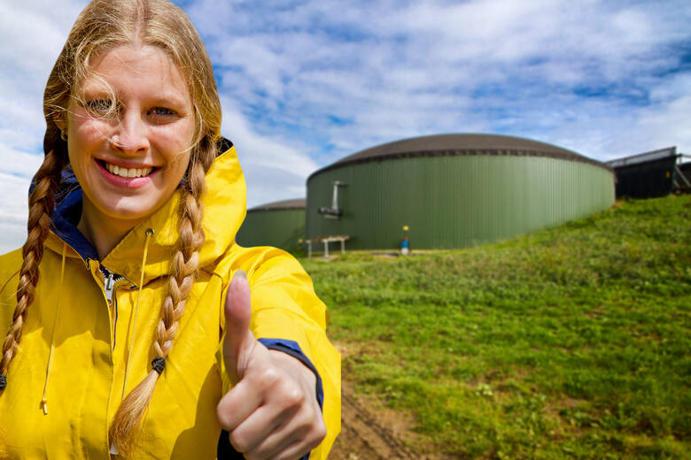 Biogaz – naturalny wybór dla wsi<br><br><br><br><br><br>
