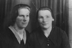 Stefania Magiera (z lewej) także rozstrzelana w KL Auschwitz