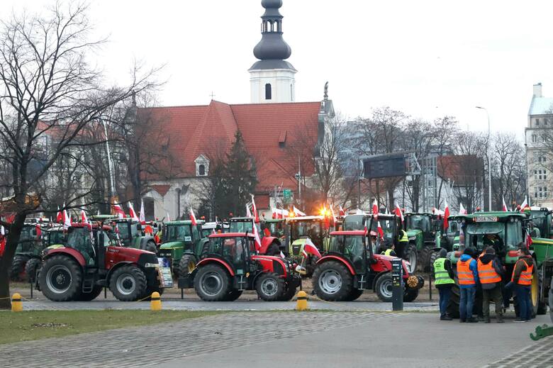 Strajk Rolników we Wrocławiu sparaliżuje 15 lutego całe miasto!