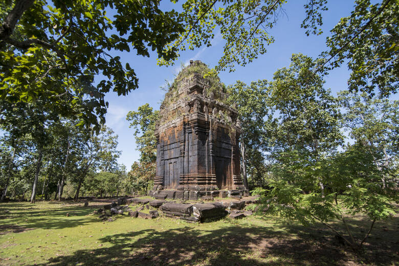 Koh Ker w Kambodży to jeden z wielu nowych zabytków na liście