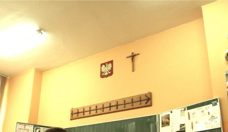 krzyż w klasie