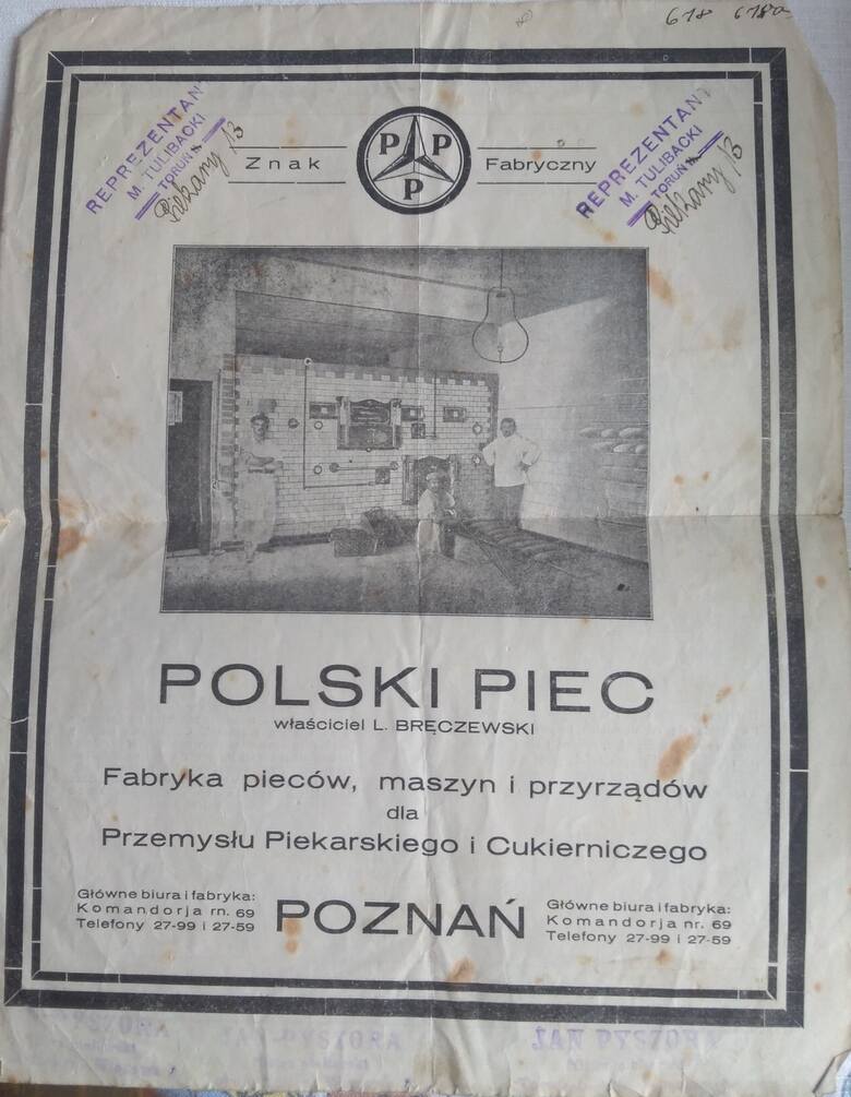 A w nim reklama innej firmy, Jan Pyszora musiał więc brać pod uwagę inne oferty.