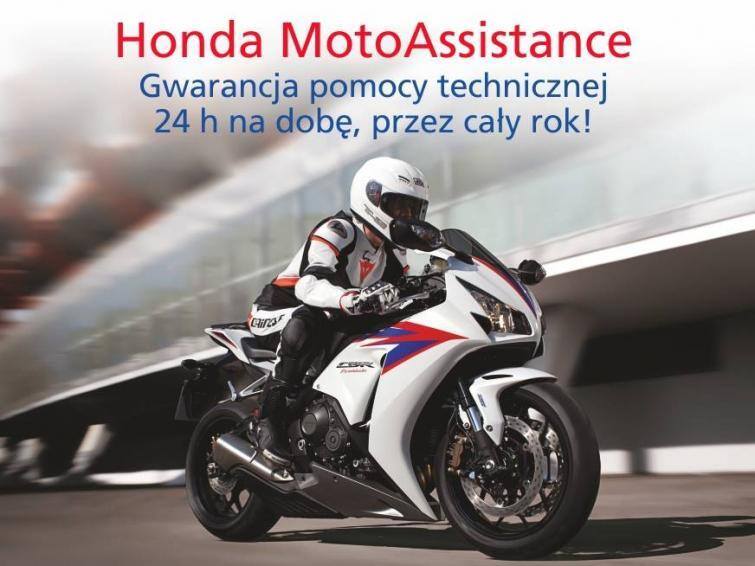 Honda MotoAssistance - pakiet dla nowych i używanych motocykli