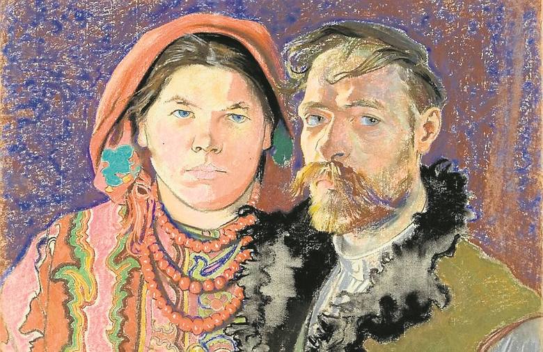 Autoportret z żoną Teofilą Pytko