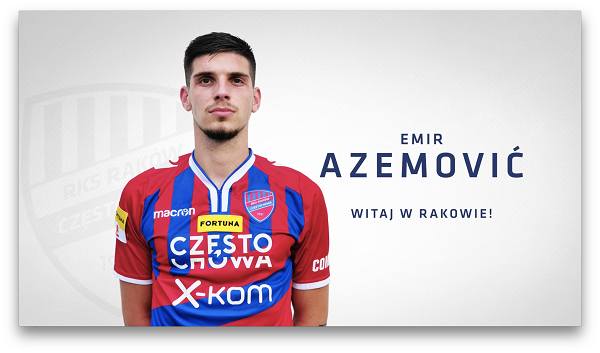 Emir Azemović - nowy stoper beniaminka