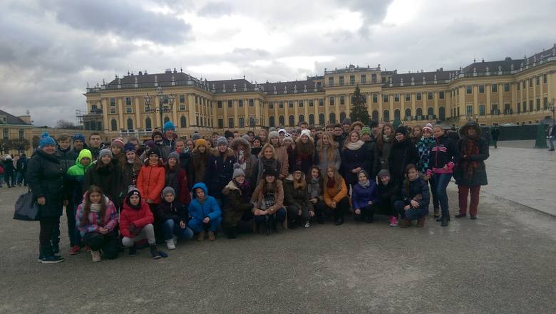 Skierniewiccy uczniowie na bożonarodzeniowym jarmarku w Wiedniu