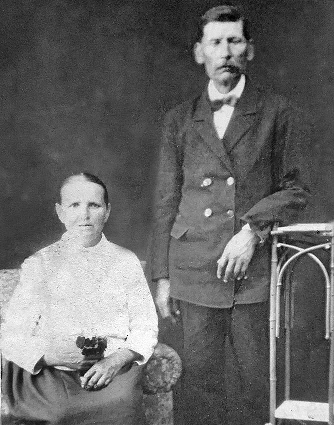Anna i Adolf Poźniakowie, dziadkowie pani Bronisławy