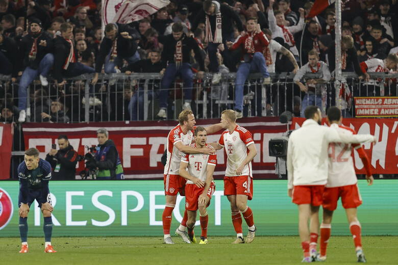 Bayern Monachium awansował do półfinału Ligi Mistrzów po pokonaniu Arsenalu.