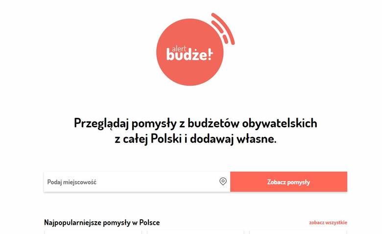 Interesuje Cię budżet obywatelski w Twojej gminie. Wejdź na budzetalert.pl i działaj z nami