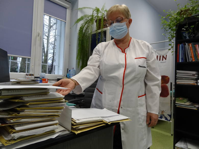 - Lekarze pracujący w Provicie są już teraz bardzo obłożeni pracą - mówi szefowa poradni doktor Kazimiera Odziomek 