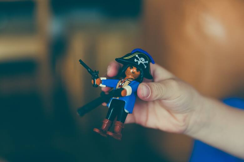 ...a może w sprzątaniu zabawek pomogą piraci?