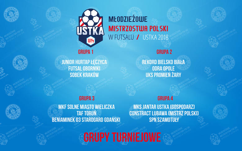 Mistrzostwa Polski U14 w Futsalu w Ustce. Rozlosowano grupy
