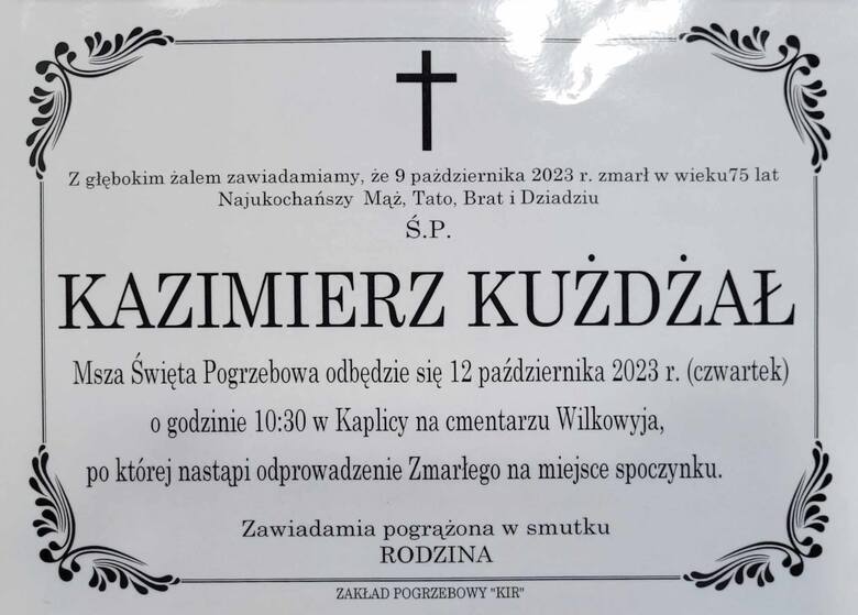 Zmarł były zapaśnik i trener Stali Rzeszów Kazimierz Kużdżał