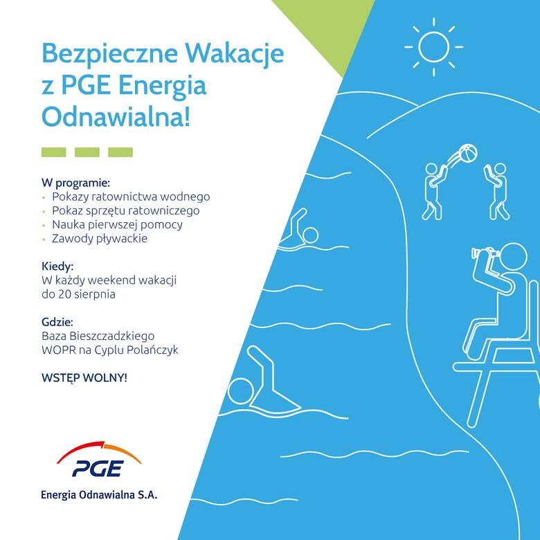 Bezpieczne wakacje z PGE Energia Odnawialna – weekendowe atrakcje w Bieszczadach