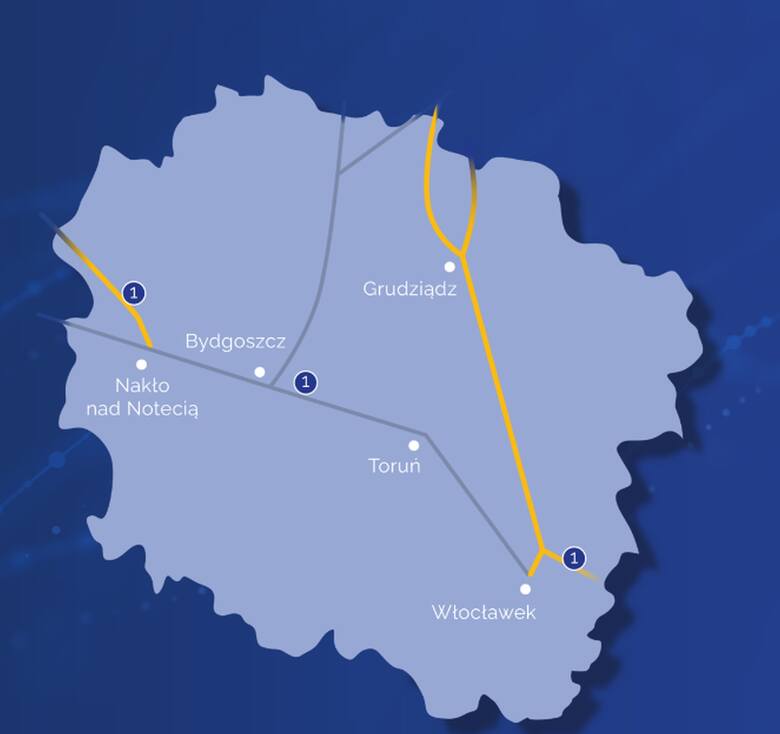 Wybrany wariant Szprychy nr 1 CPK omija Toruń i Bydgoszcz. Radni sejmiku przyjęli uchwałę za wstrzymaniem prac projektowych tej inwestycji