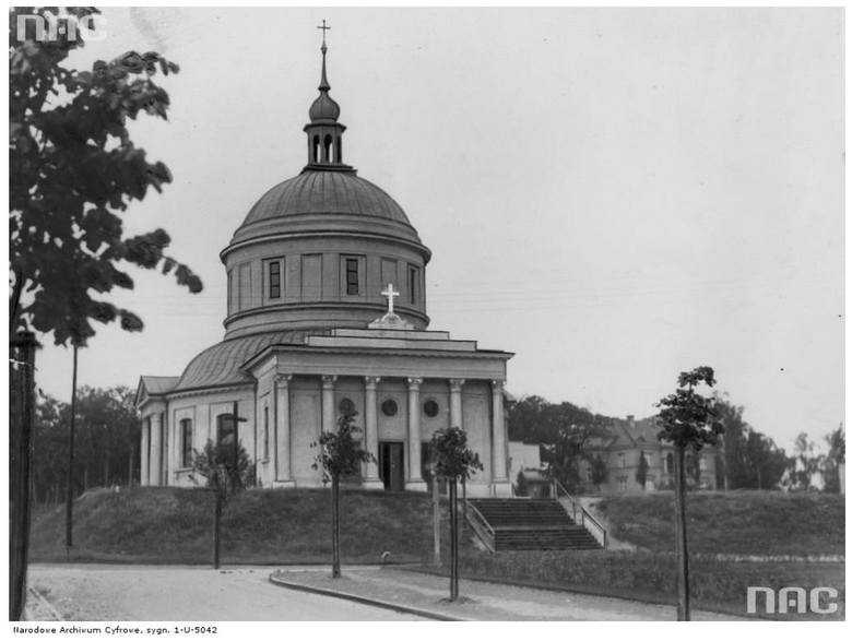 Kościół św. Jana Vianneya przy ulicy Podlaskiej - 1935 rok