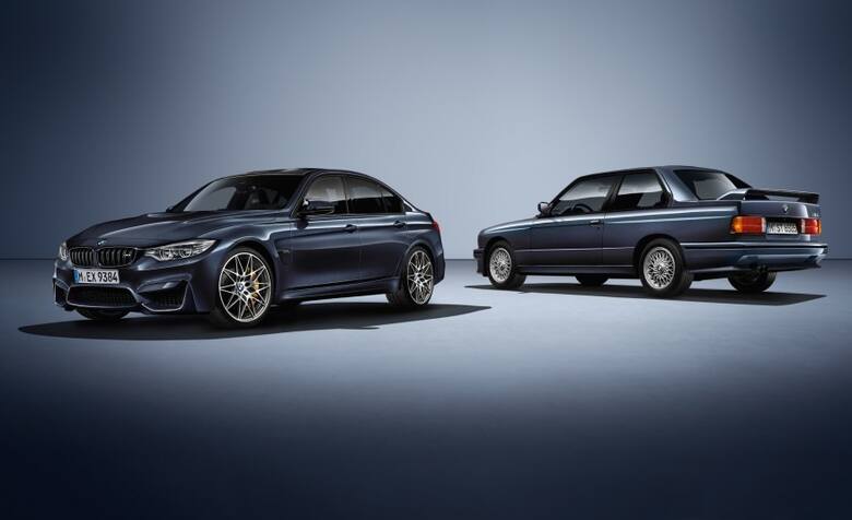 BMW M3 30 Jahre M3 Specjalna edycja nazwana została 30 Jahre M3, a bazą do jej powstania była standardowa odmiana M3 z pakietem Competition. Nowość zostanie