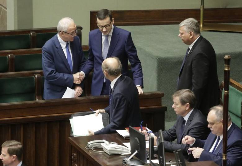 Sejm podczas 75. posiedzenia przyjął rządowy projekt ustawy o podatku akcyzowym oraz zmianie niektórych innych ustaw. Na zdjęciu minister energii Krzysztof