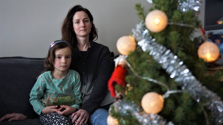 Marina Talutto-Papirna z córką Iwanką po raz pierwszy będą obchodzić Boże Narodzenie 25 grudnia