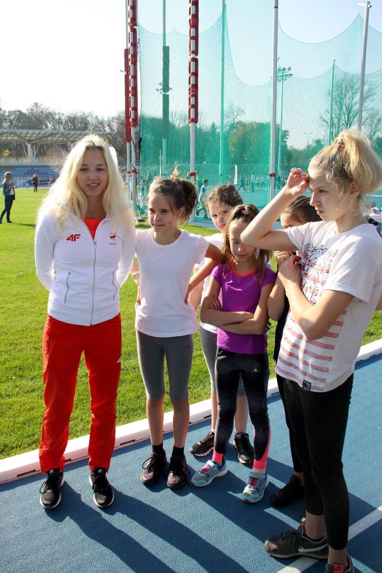 Młodzież trenowała już na nowym stadionie lekkoatletycznym w Lublinie