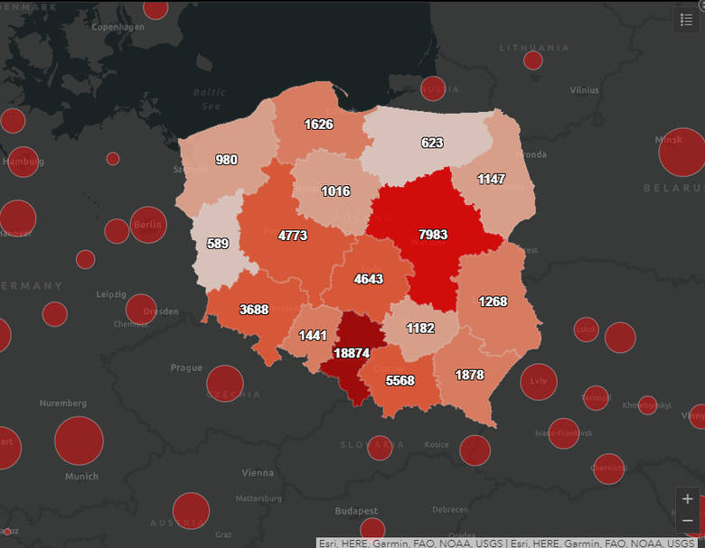 Koronawirus W Polsce Aktualne Dane Mapy Wykresy Coraz Więcej Zakażeń Koronawirusem Zobacz 7025
