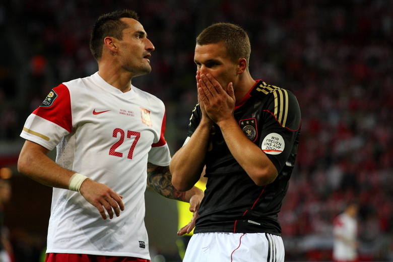 Lukas Podolski w niedzielę po raz 100 zagra w barwach reprezentacji Niemiec.