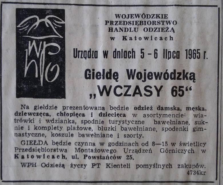 Z archiwum Dziennika Zachodniego: oto reklamy prasowe sprzed 50 lat. Podobają Wam się?