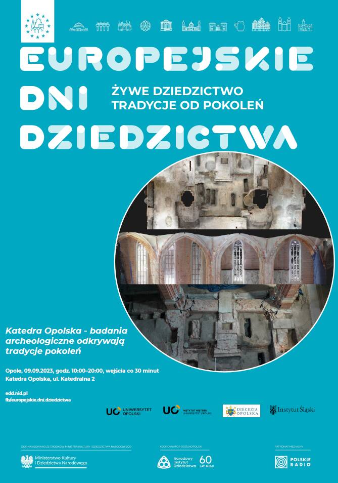 Zwiedzanie katedry opolskiej w ramach EDD 2023. Przewodnikami będą archeolodzy. To wyjątkowa okazja!