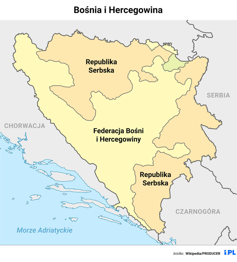Bośnia i Hercegowina jest państwem skomplikowanym zarówno ustrojowo, jak i terytorialnie