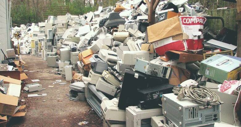 W Europie sprzęt elektryczny i elektroniczny jest jednym z najszybciej rosnących strumieni odpadów.