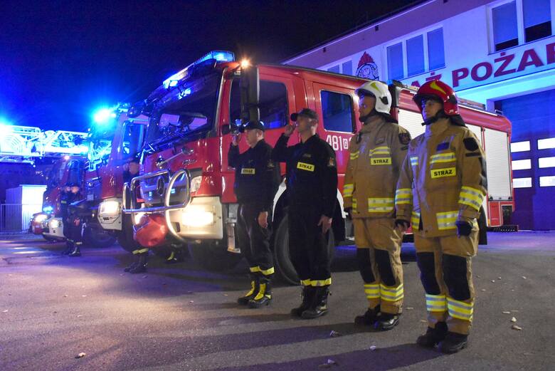 W całej Polsce wybrzmiały syreny oddające hołd strażakowi, który zmarł podczas poszukiwań Grzegorza Borysa