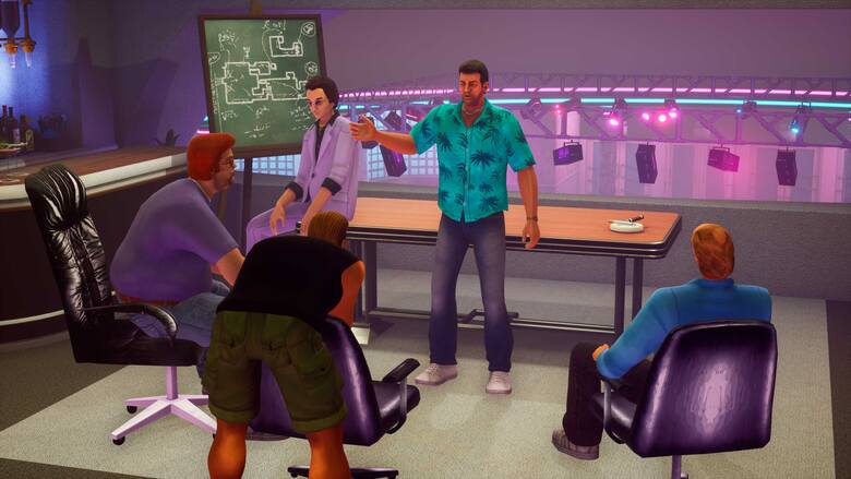 Zrzut ekranu z Grand Theft Auto The Trilogy: Definitive Edition