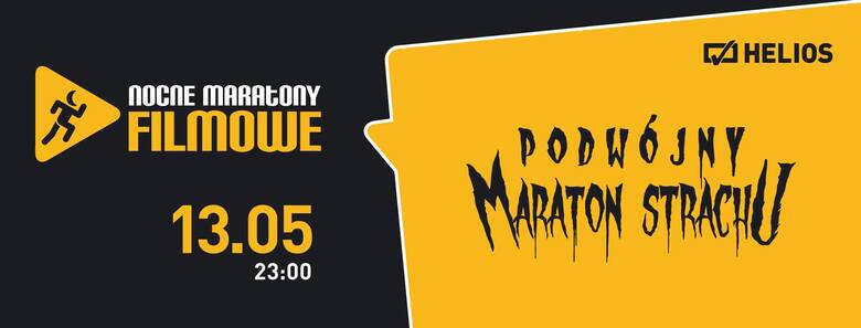 13.05 Podwójny Maraton Strachu w kinach Helios Rzeszów                      