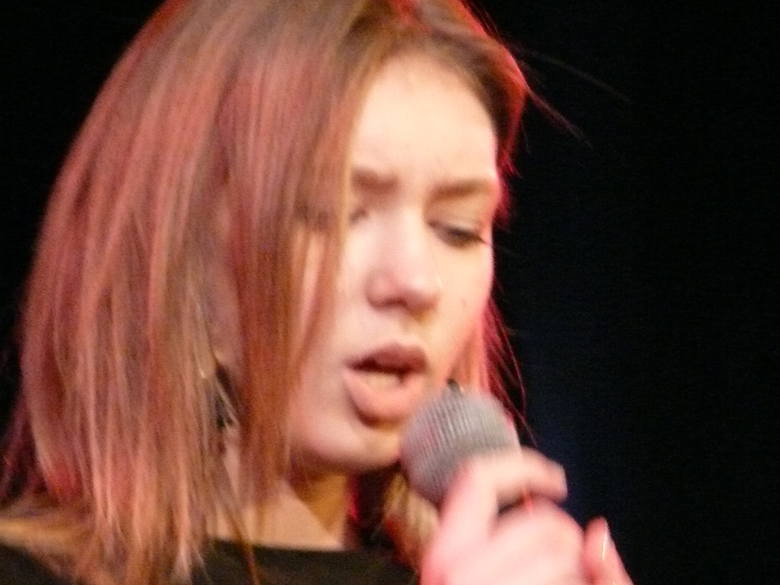 Julia Orlikowska z „Sikorskiego” uczy się śpiewu od dwóch lat.