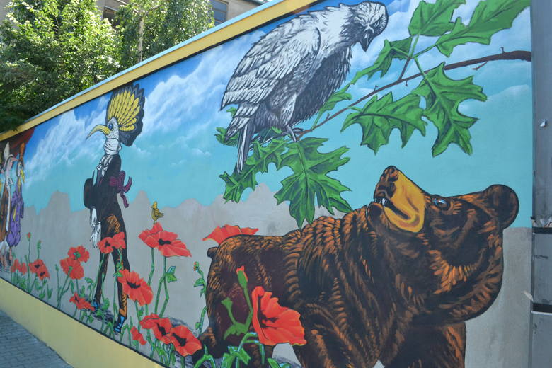 Bielsko-Biała i jego niezwykłe murale ZDJĘCIA