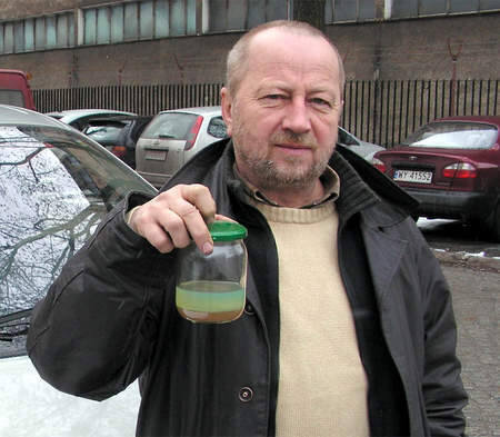 Fot. G. Okoński: Zepsuli mój samochód – mówi Krzysztof Jakubik.