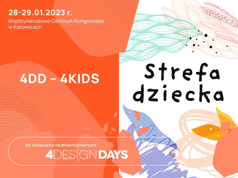 Najmłodsi eksperci od designu mają głos! 4 Design Days organizuje strefę 4 Kids podczas Dni Otwartych 