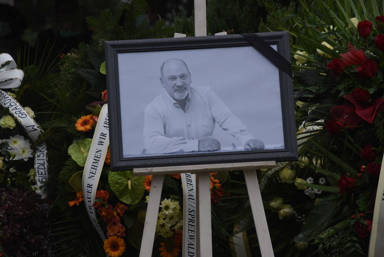 Pogrzeb Krzysztofa Stefańskiego, dotychczasowego wójta gminy Świdnica. 