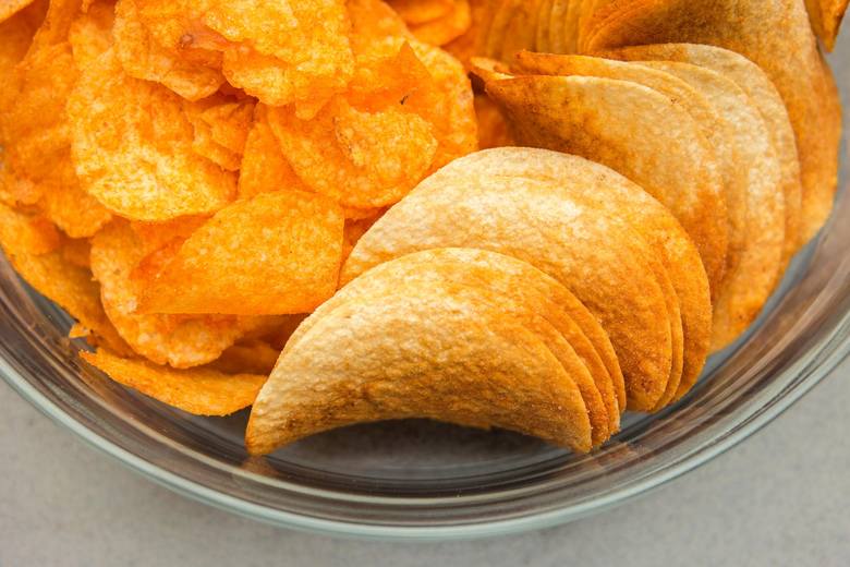 Chipsy są niezdrowe i mają bardzo dużo kalorii