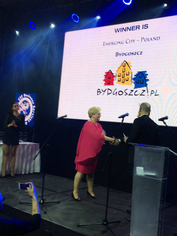 Bydgoszcz zdobyła tytuł Emerging City of the Year - Poland