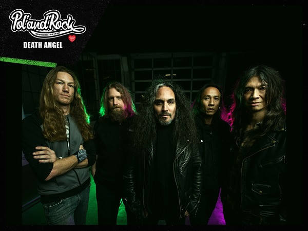 Na Małej Scenie Pol’and’Rock Festival 2020 zagra legenda thrash metalu z San Francisco - zespół Death Angel