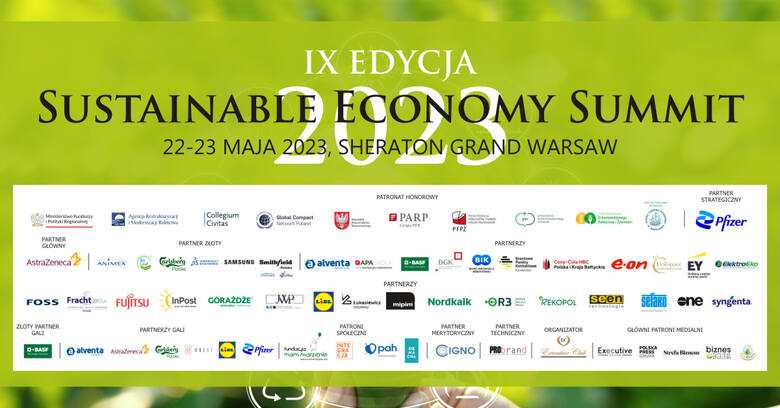 Wielkimi krokami zbliża się IX edycja Sustainable Economy Summit! Zobacz szczegółowy harmonogram