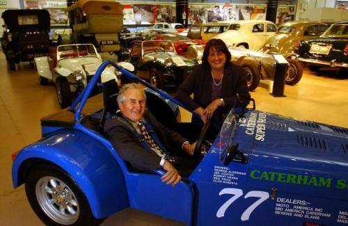 Fot. Caterham: Graham Nearn uratował legendę Lotusa Seven. W 1973 r. jego firma Caterham Cars przejęła w całości prawa do produkcji Lotusa Seven.